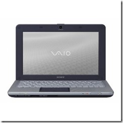 Sony VAIO VPC-W211AX L 10.1-Inch Blue Netbook