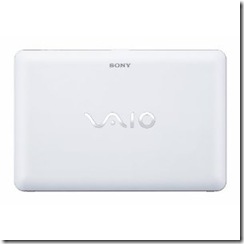 Sony VAIO VPC-W212AX WI 10-Inch White Netbook