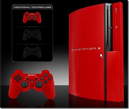 sony limited edition red ps 3 australia