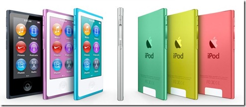 apple Ipad touch and Nano