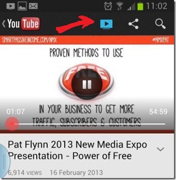 pause and play  you tube videos on Tv  from phone tablet