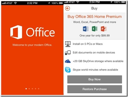 iphone ipad app for microsoft office