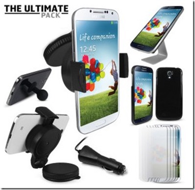 Ultimate Samsung Galaxy S4 i9500 Accessory Pack