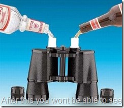 alochol binoculars