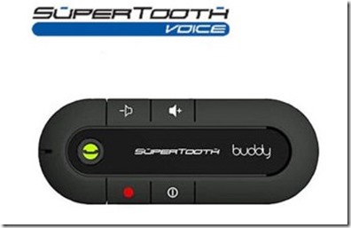 THE BLUETOOTH SUPERTOOTH HANDSFREE  CARKIT BUDDY FOR CARS