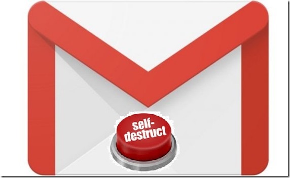 email self destruct