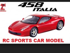 Price for Licensed Ferrari 458 Italia 1:12 RTR Electric RC Car