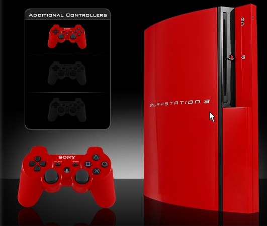 PS 3 RED limited edition in Australia soon