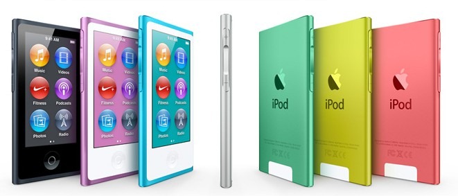 Ipod  touch and Nano get a redesign